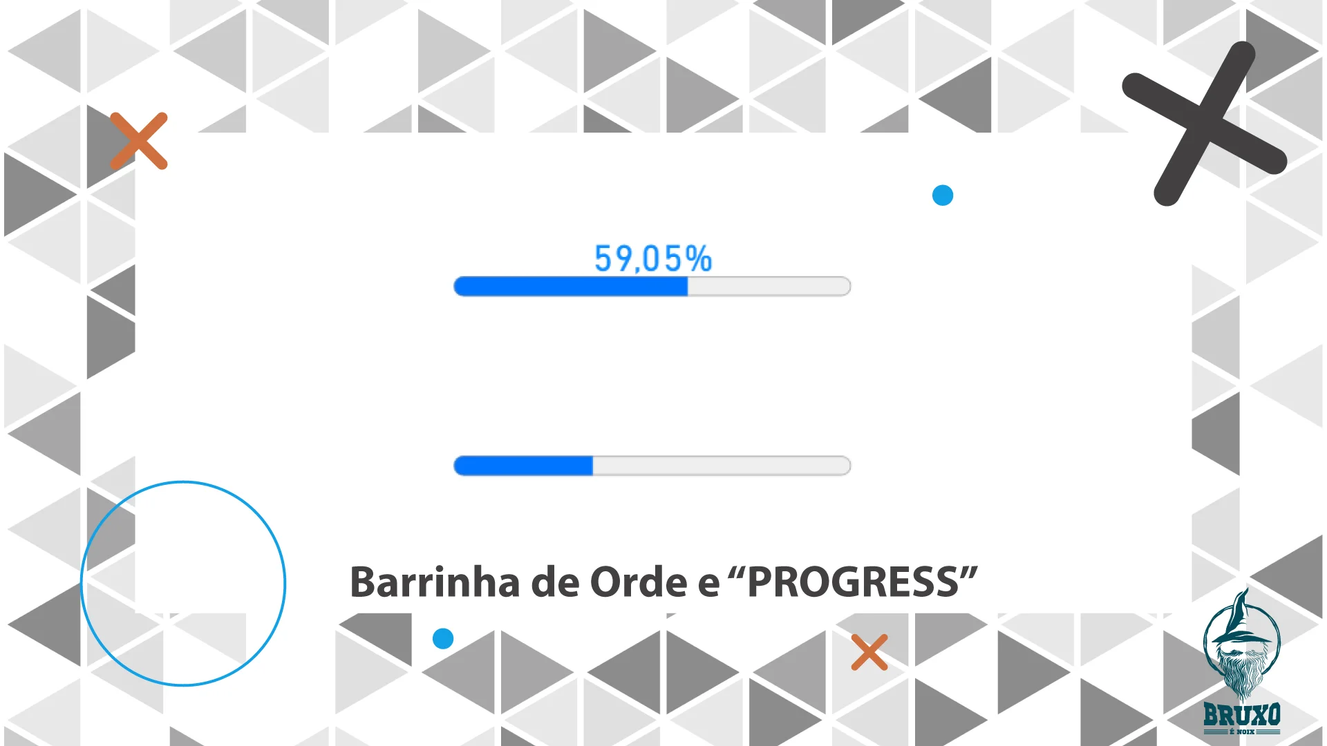 Barrinha de ordem e “Progress”